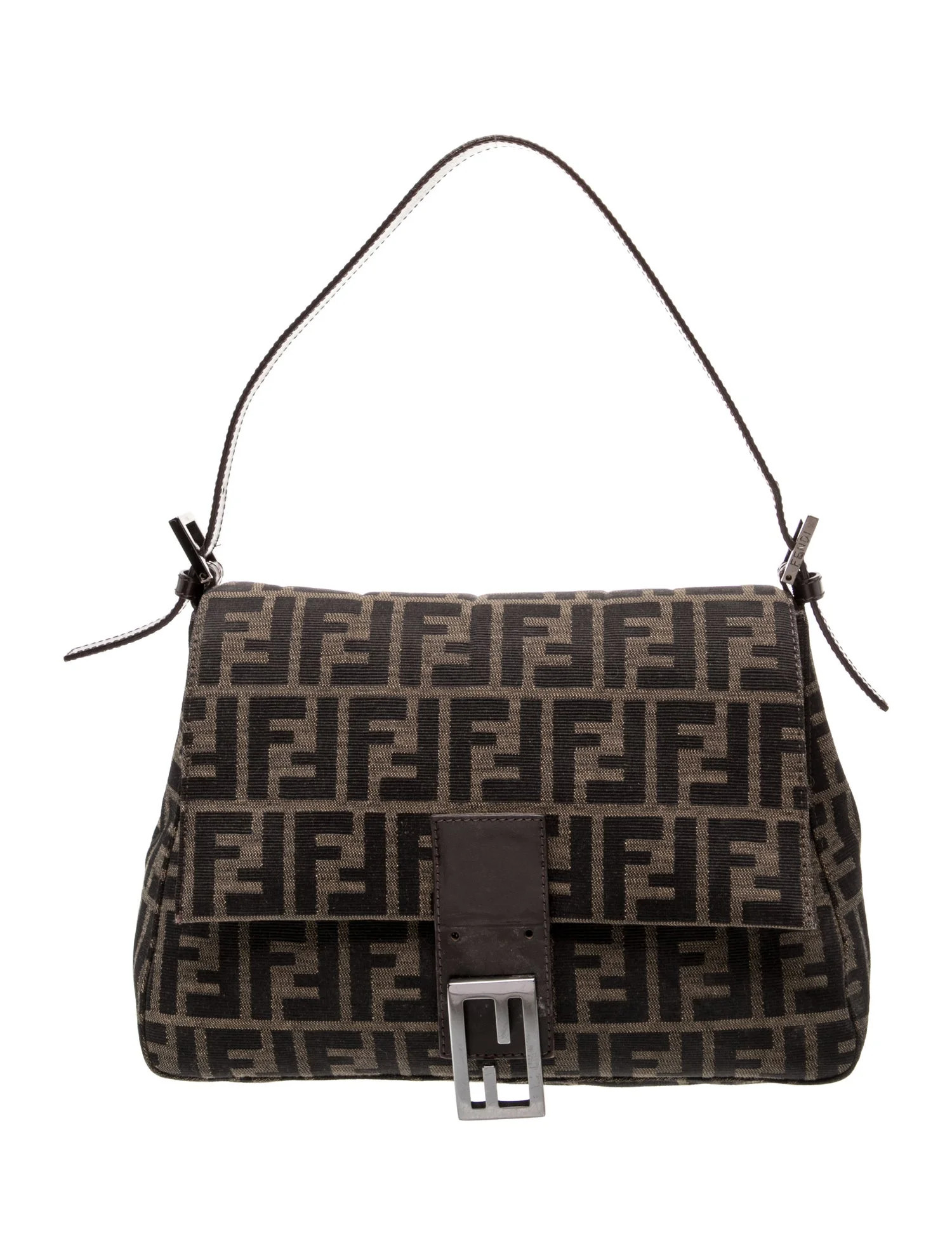 Fendi Zucca FF Mama Vintage - Brown Handle Bags, Handbags - FEN429141 | The RealReal | The RealReal
