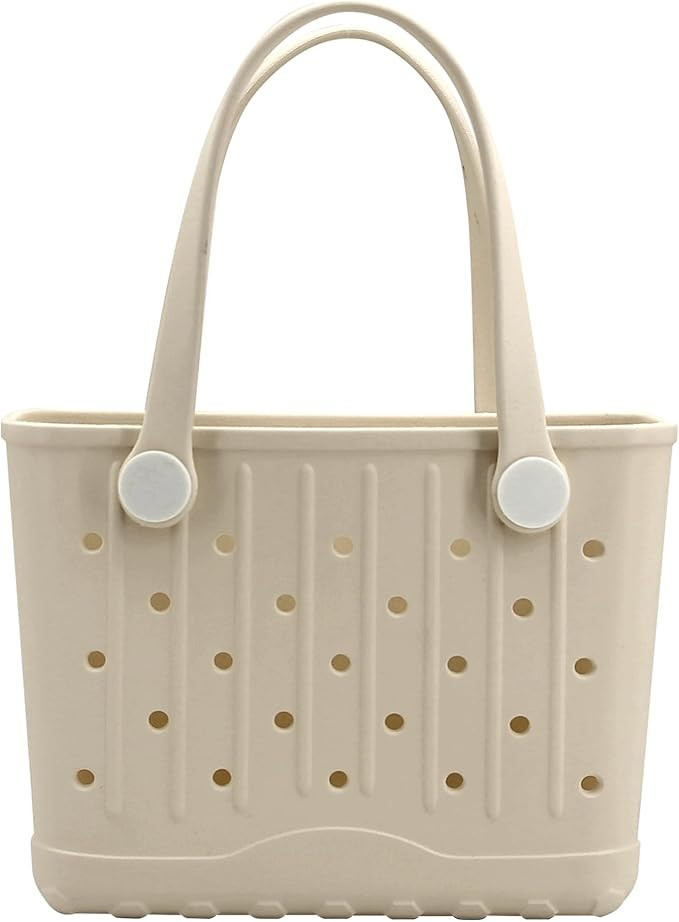 Small Rubber Beach Bags Creative EVA Beach Totes Waterproof Travel Bag for Beach, Picnic, Sports,... | Amazon (US)