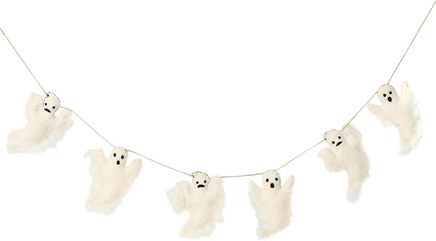 De Kulture Handmade Premium Wool Felt Garland Eco Friendly Halloween Wall Hanging Home Office The... | Amazon (US)
