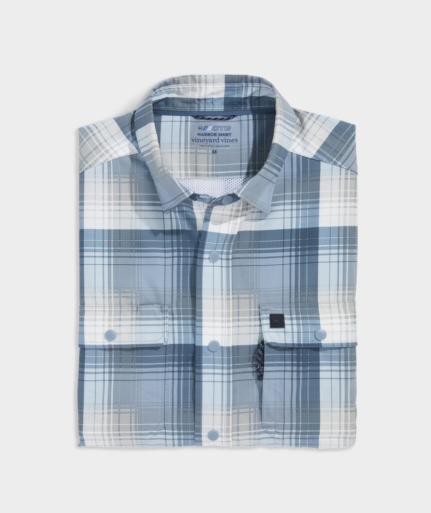 Lightweight Performance Harbor Plaid Shirt | vineyard vines