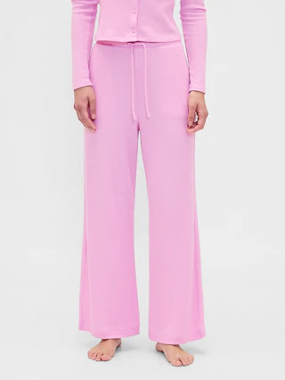 Waffle Wide-Leg PJ Pants | Gap (US)