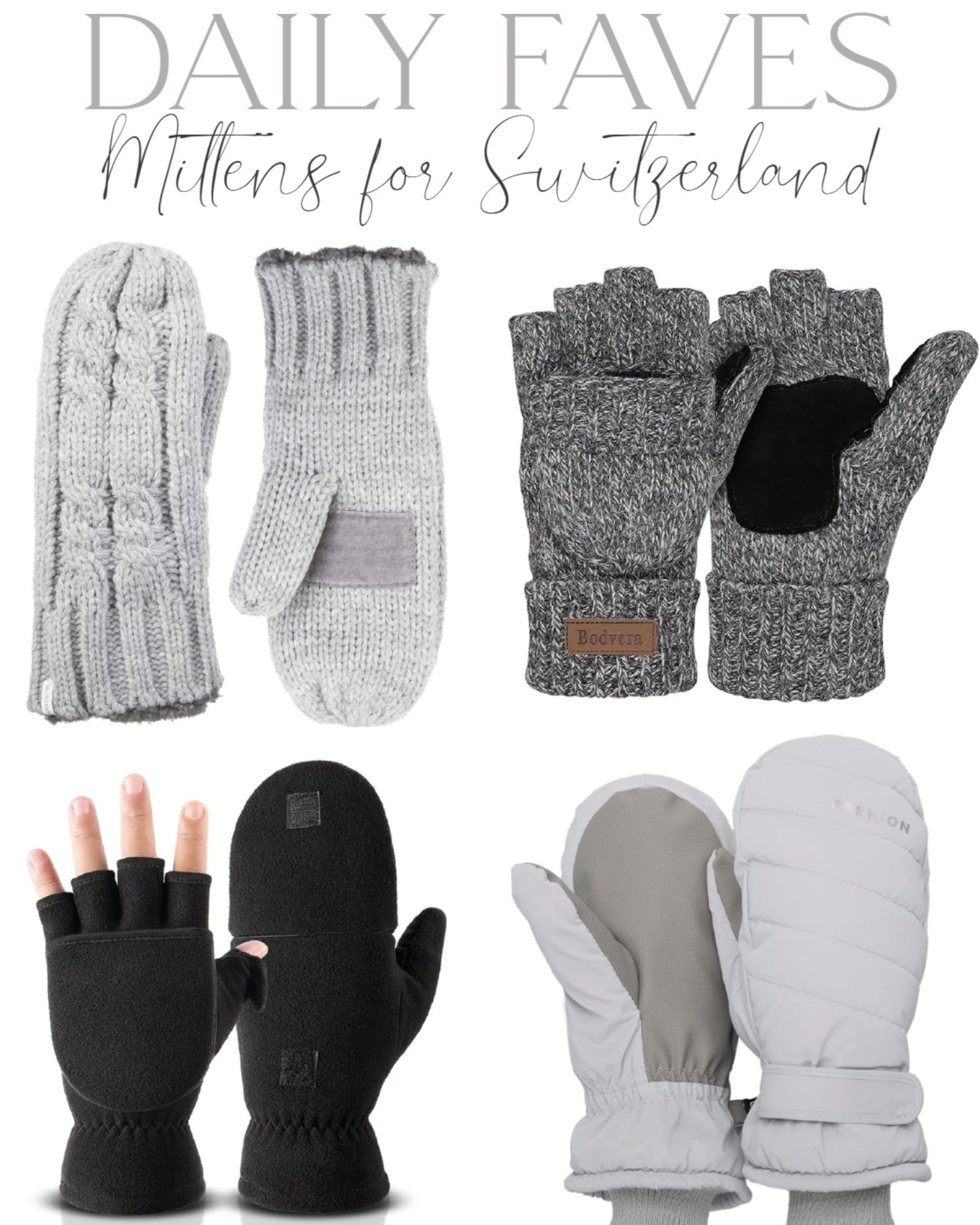 Cute mittens for Switzerland trip

#LTKTravel #LTKSeasonal #LTKStyleTip