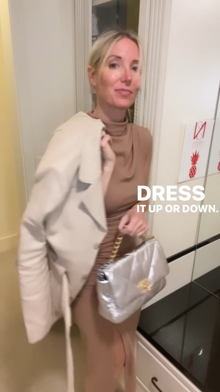 A perfect dress for Paris! Dress it up or down! Great for packing too as it doesn’t wrinkle- love that! Comes in multiple colors. 

#LTKtravel #LTKstyletip #LTKworkwear