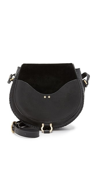 Sancia Babylon Saddle Bag - Black | Shopbop