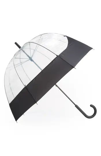 Hunter 'Moustache' Bubble Umbrella - Black | Nordstrom
