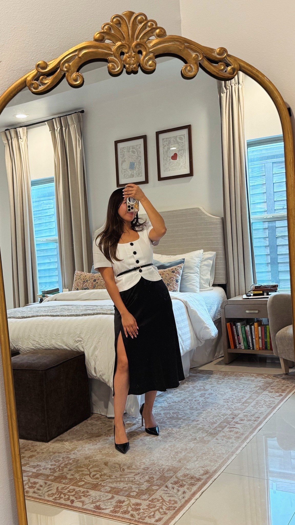 Top - H&M - Small
Skirt - Zara - XS
Belt - H&M - Small

#LTKootd #LTKPetite #LTKWorkwear