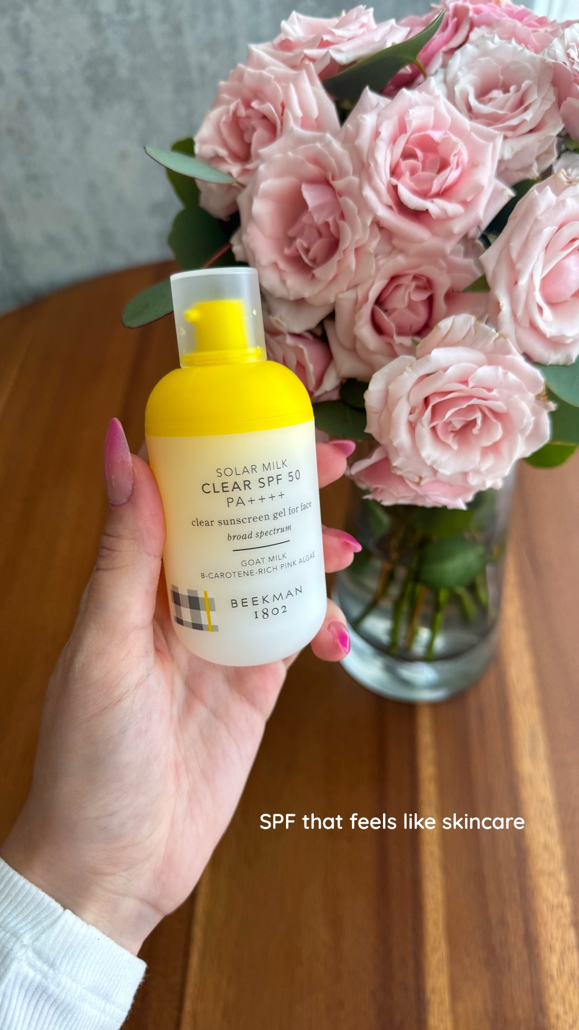 Daily SPF but make it dreamy.
Linked my new fave clear sunscreen by Beekman—no white cast, just glow ✨ #LTKskincare #LTKbeauty

#LTKSeasonal #LTKBeauty #LTKTravel