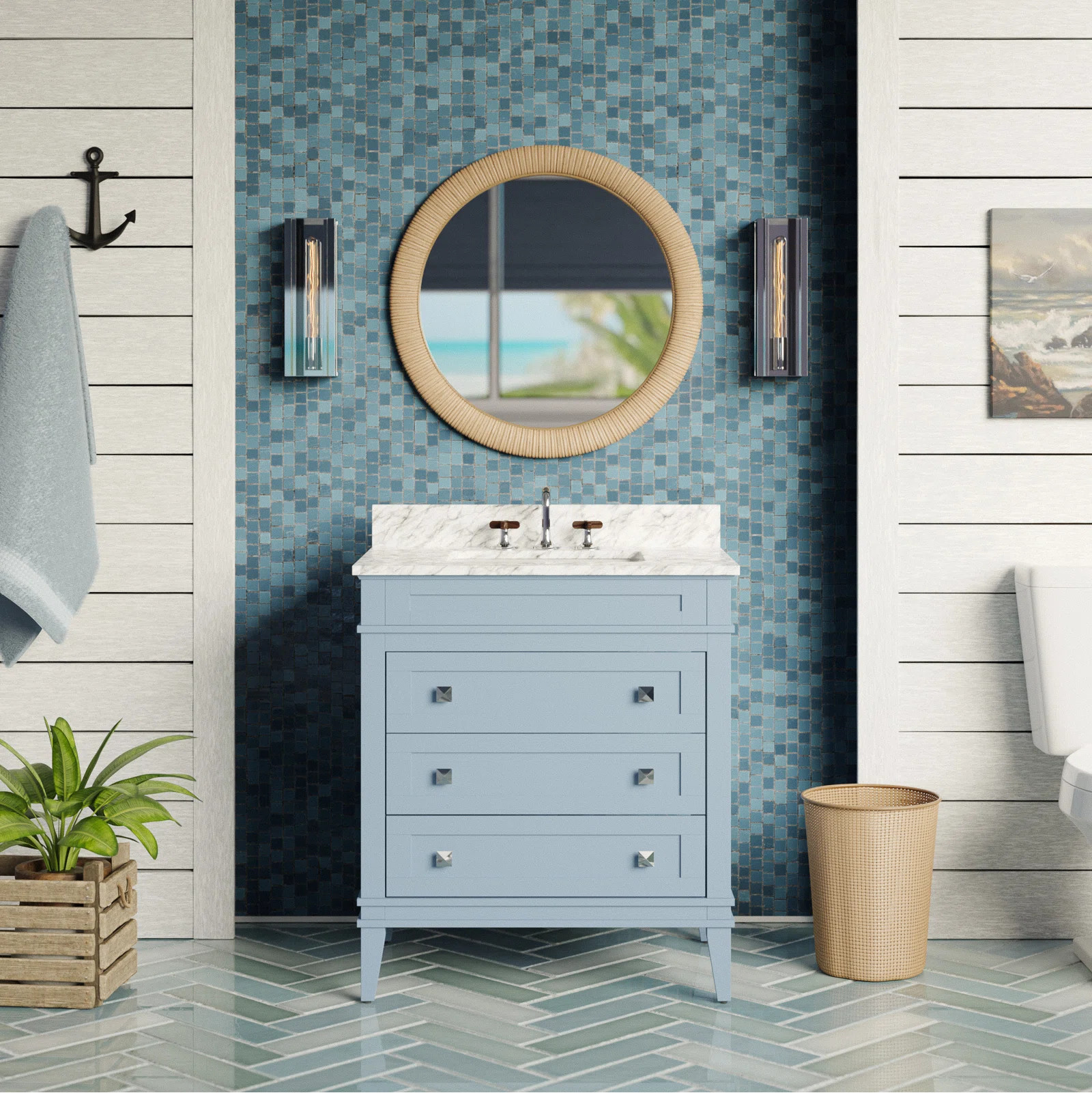 Birch Lane™ Frankfurt 30" Single Bathroom Vanity Set & Reviews | Wayfair | Wayfair North America