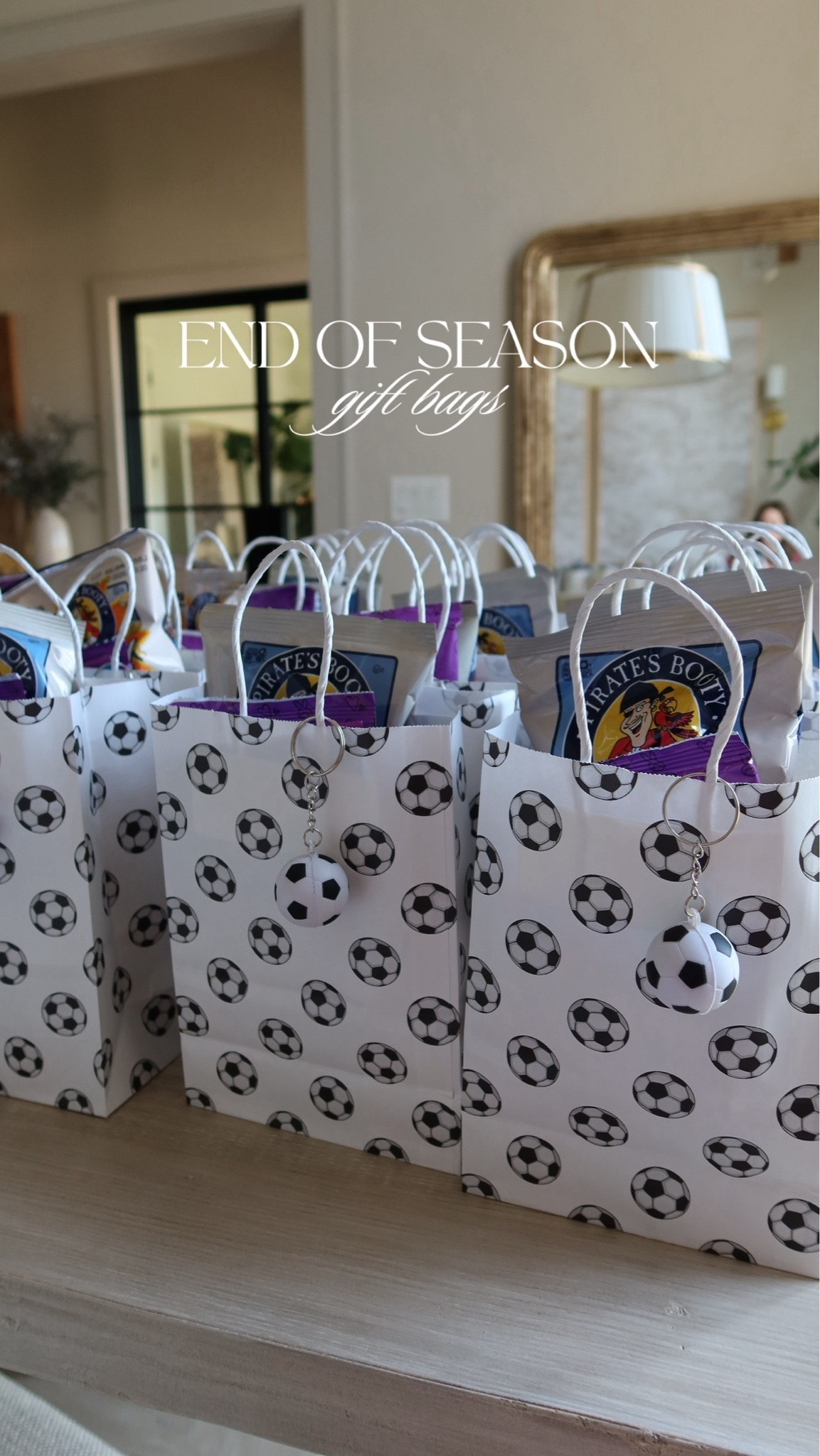 End of season gift bags for soccer and baseball! Includes some of our fave snacks + cool keychains for their teams ⚽️⚾️

Kids, sports, gift bag

#LTKKids #LTKmomlife