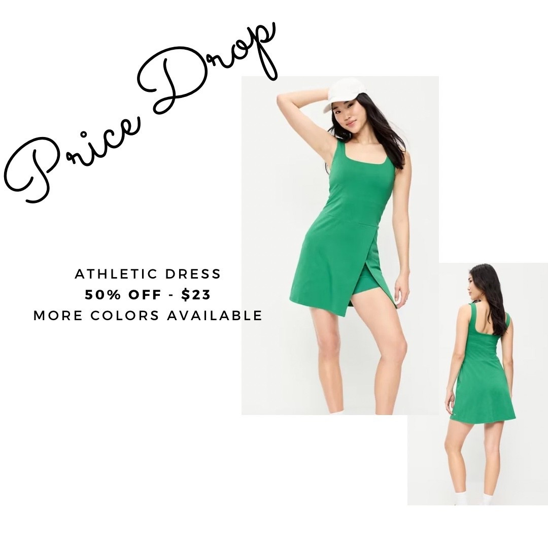 Athletic dress - ON SALE, under $25; more colors available 


#LTKActive #oldnavy #athleisure #athleticdress #salefinds #budgetfriendly #tennisdress #pickleballdress

#LTKSaleAlert #LTKU #LTKOver40