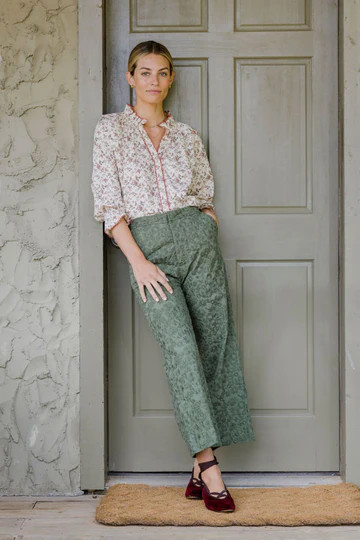 Harper Top in Overgrown Floral | Baybala