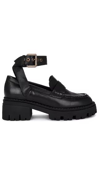 Not The One Loafer in Black Leather | Revolve Clothing (Global)