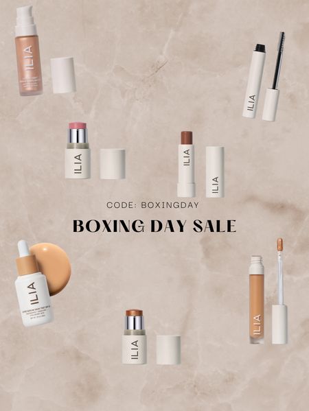 Ilia is my FAVE brand for all natural makeup (that truly works). Use code BOXINGDAY for savings! 

#LTKbeauty #LTKsalealert #LTKGiftGuide