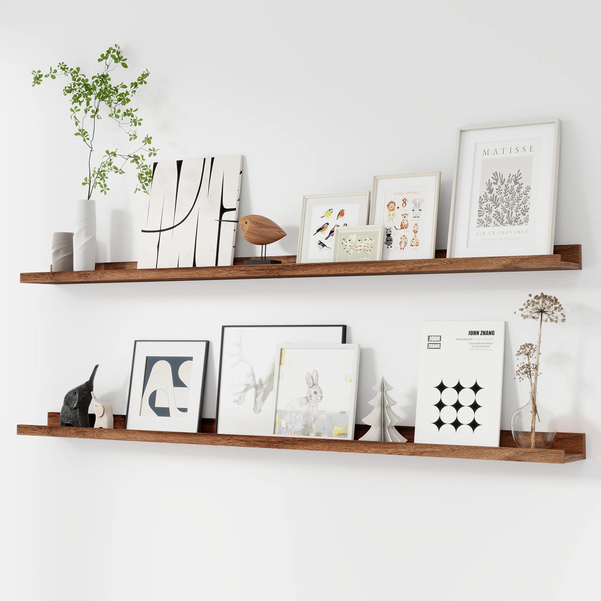 Darlicia 2 Piece Picture Ledge Wall Mounted Shelf | Wayfair North America