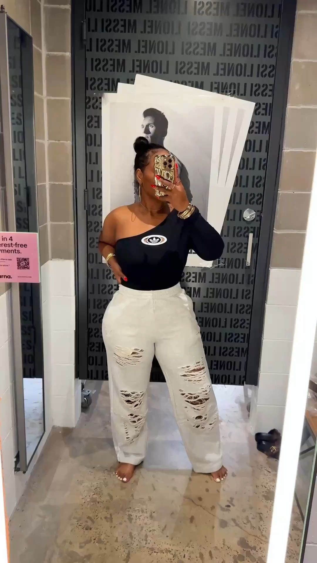 These ripped sweats are THAT girl 🤍✨
So comfy but still give a cute, put together vibe. The fit is oversized in the best way and the distressed detail makes them look way more expensive than they are 😍 Paired them with this one shoulder top for an easy casual look.

Wearing a size small in the sweats. Top is older + sold out.

#casualstyle #streetstyle #comfystyle #rippedsweats #neutraloutfit #everydaylooks #fashionfinds #ltkactive #ltkstyle #grwm

#LTKootd #LTKSeasonal #LTKvlog