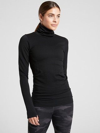 Flurry Blizzard Seamless Turtleneck | Athleta
