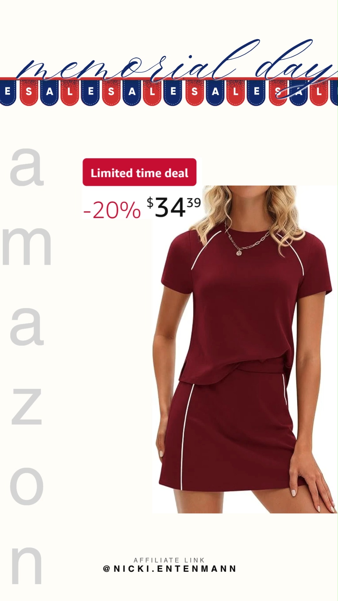 Summer vibes made easy with this 2 Piece Skirt Set. Short sleeve top and skort combo keep workouts, travel, and casual days stylish, comfy, and totally effortless. 🌸👟☀️  

#SummerOutfits #skirtset #twopieceset #workoutclothes #traveloutfits #casualwear #matchingoutfit #activewear #summerstyle #fashionfinds 

 #LTKootd #LTKActive #LTKSaleAlert