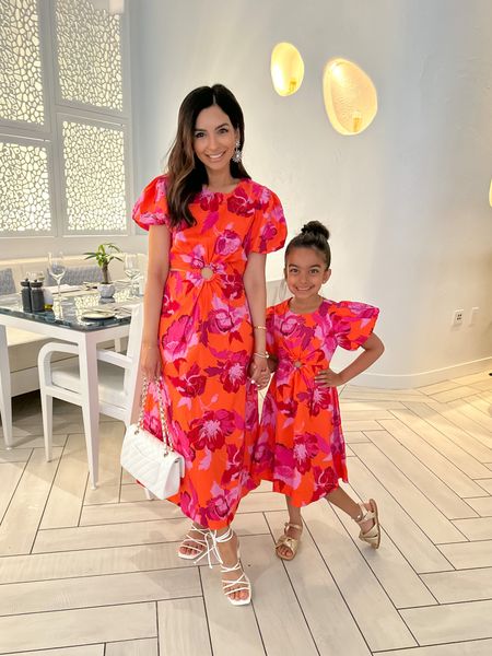 Walmart dress finds, I’m in my true size and Sophia is wearing a size down 4-5. Heels are SO comfy and one of my favorite Spring finds! 

#LTKshoecrush #LTKstyletip #LTKfamily