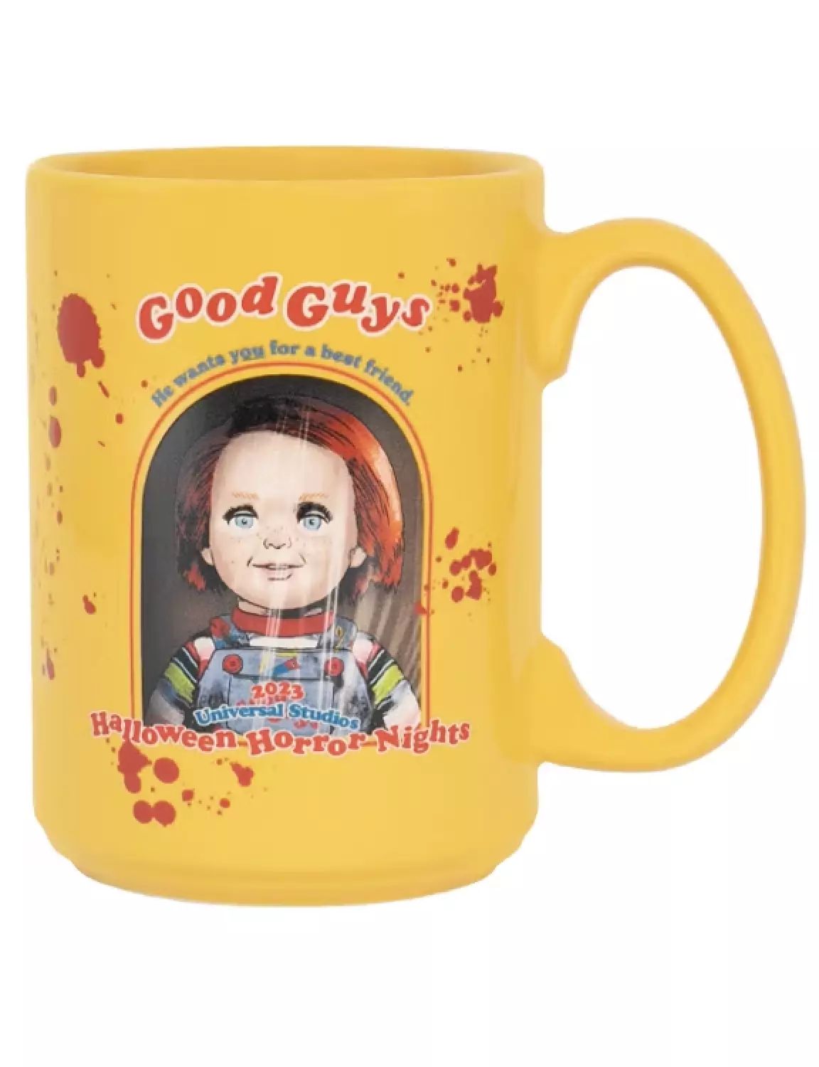 Universal Studios Halloween Horror Nights 2023 Chucky Good Guys Mug New  | eBay | eBay US