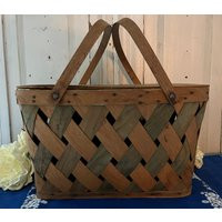 Vintage Picnic Basket | Etsy (US)