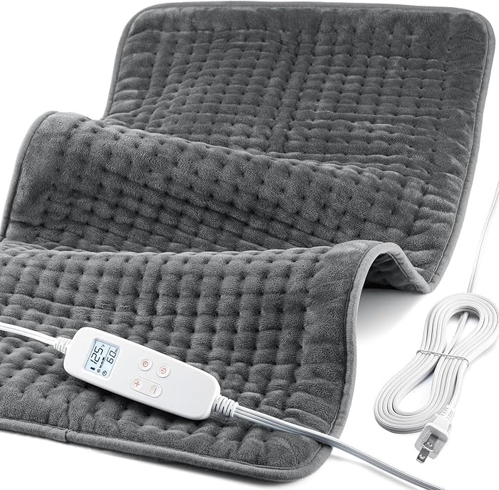 Heating Pad for Back Pain and Cramp Relief, Extra Large 17" x 33" Size Electric Heating Pad for S... | Amazon (US)