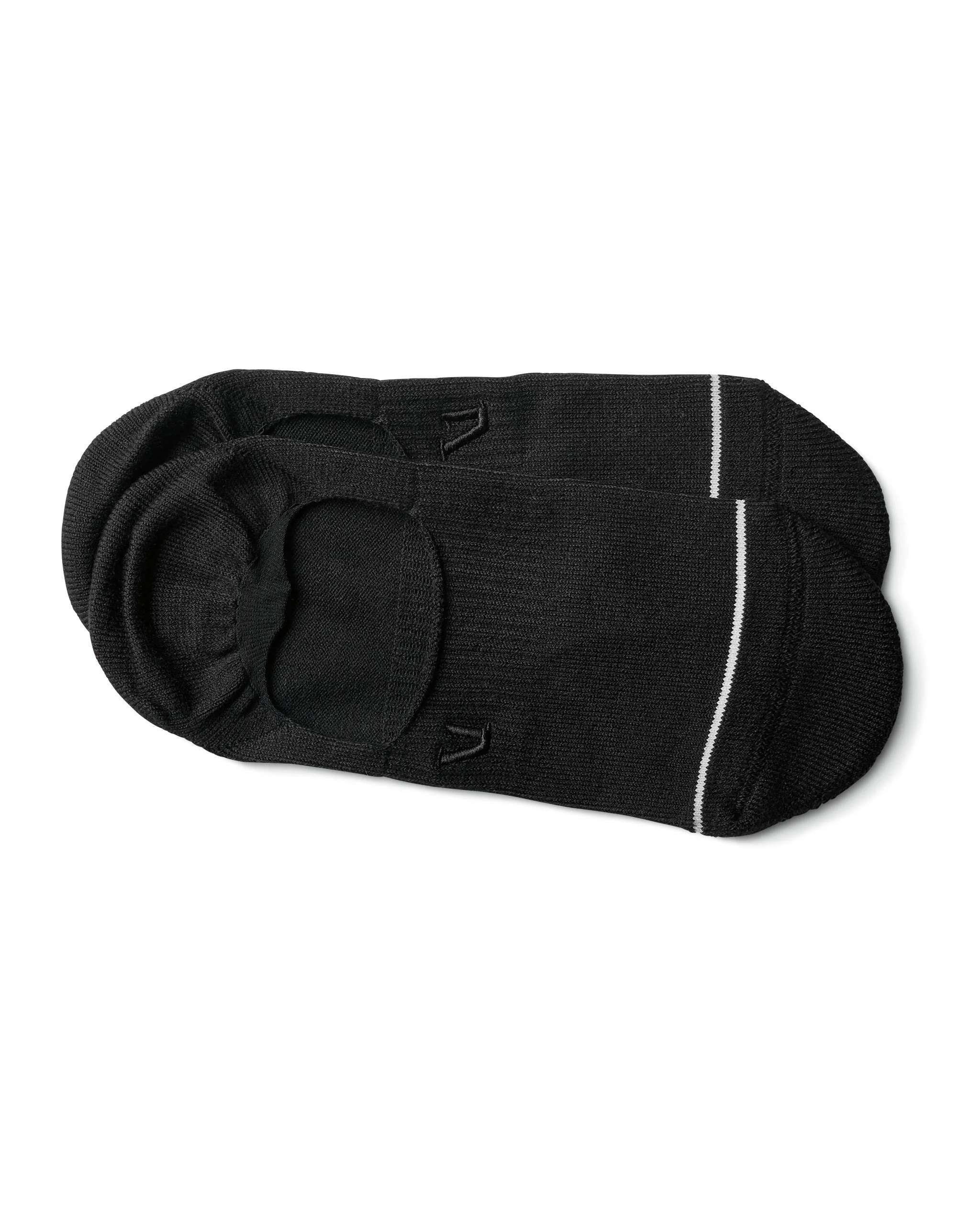 Vuori No Show Sock | Black Moisture Wicking Socks | Vuori | Vuori Clothing (US & Canada)