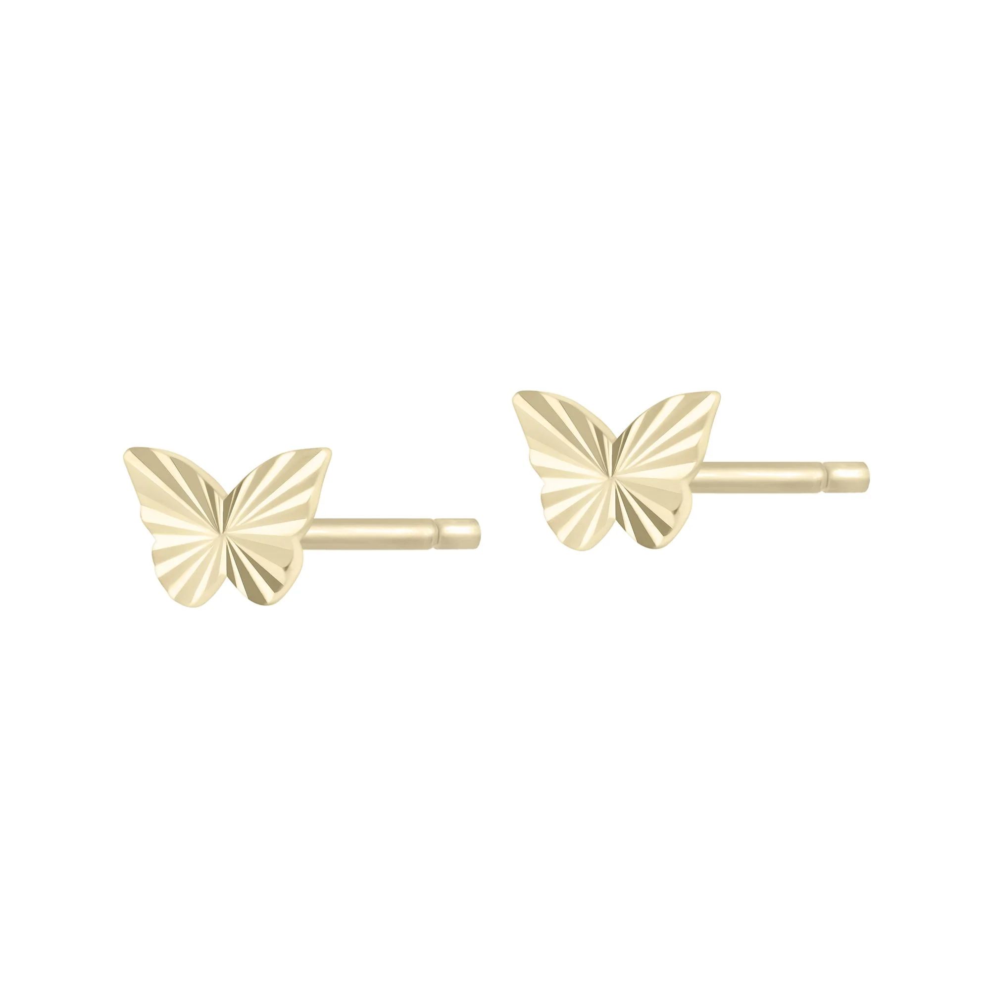 14kt Gold Bristol Earrings | Electric Picks Jewelry