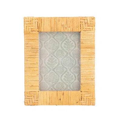 Kitt Handwoven Rattan Picture Frame | Wayfair North America