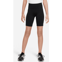 Nike One Older Kids' (Girls') Biker Shorts - Black - Polyester/Elastane - 50% Recycled Polyester | Nike (IE)