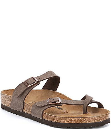 Birkenstock Women's Mayari Adjustable Buckle Criss Cross Thong Sandals - 10 | Dillard's