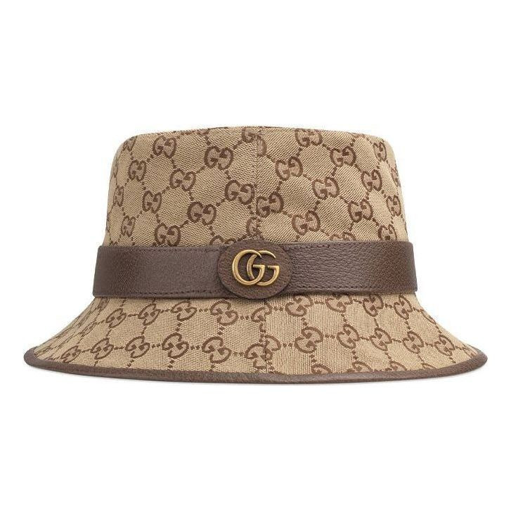 Gucci GG Canvas Bucket Hat 'Beige Brown' 576587-4HG62-2564 | KICKS CREW