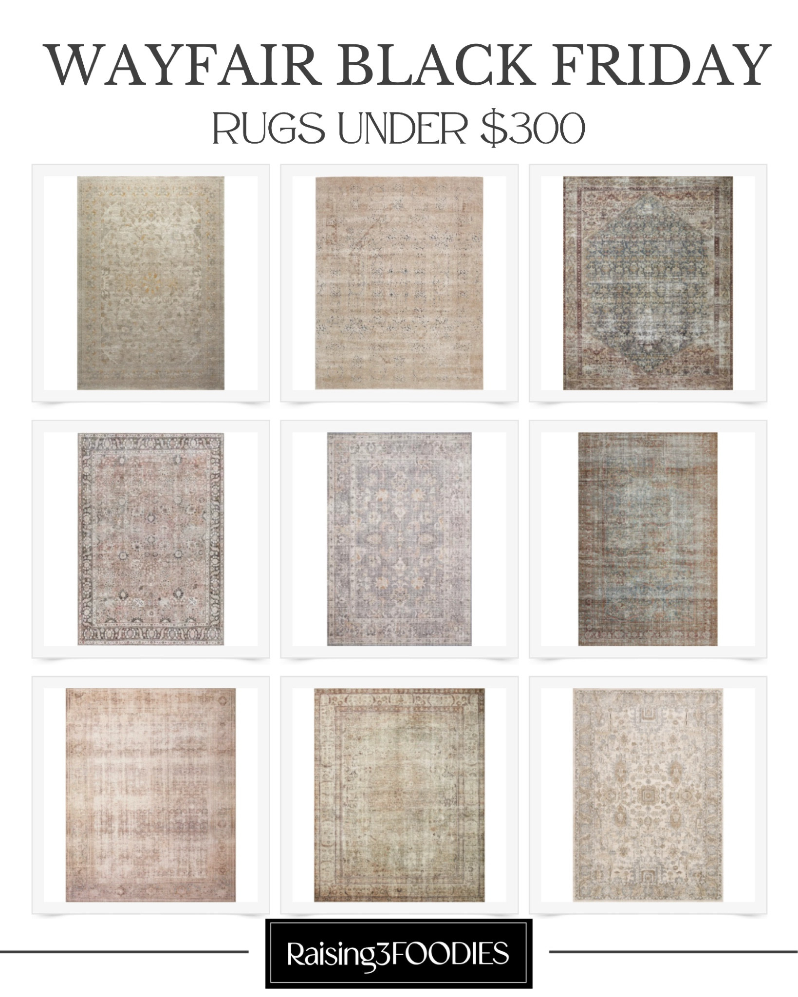 Wayfair Black Friday rugs deals all under $300 🙌🏼

#LTKhome #LTKCyberweek #LTKsalealert