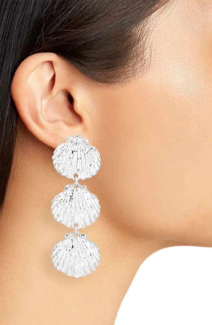 Shell Triple Drop Earrings | Nordstrom Rack