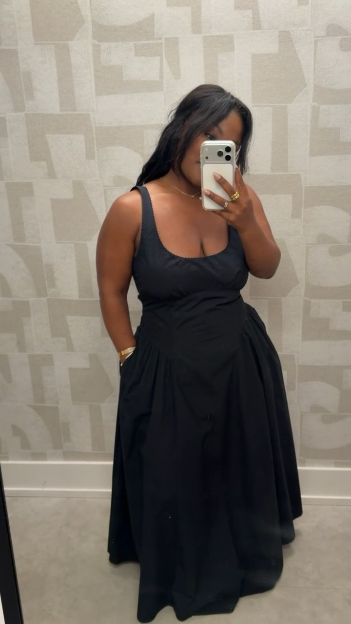 Same dress I shared in black 🖤 

Dress: Size L (prefer size M) 

Dress is low stock and only available in yellow and red!

Spring dresses, spring outfits 2026, Easter dresses, Easter outfits, Emmy Petit

#LTKPetite #LTKMidsize #LTKSeasonal