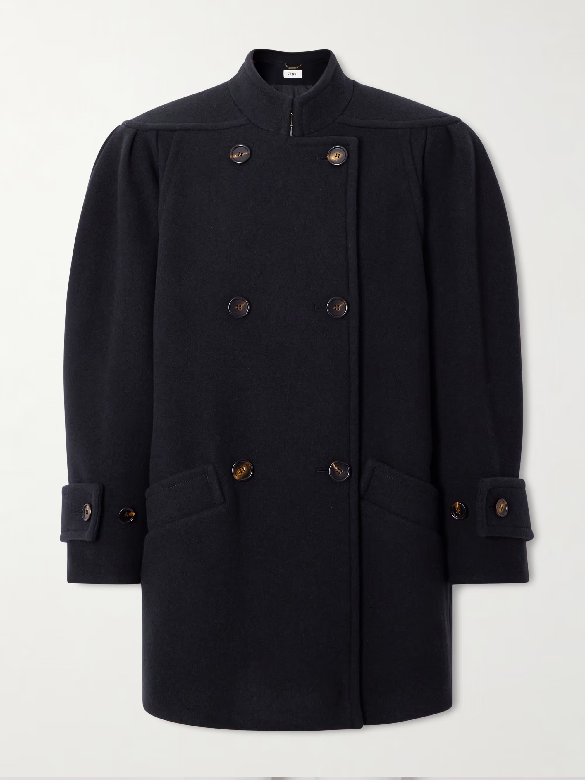 Wool-blend double-breasted coat | NET-A-PORTER (US)
