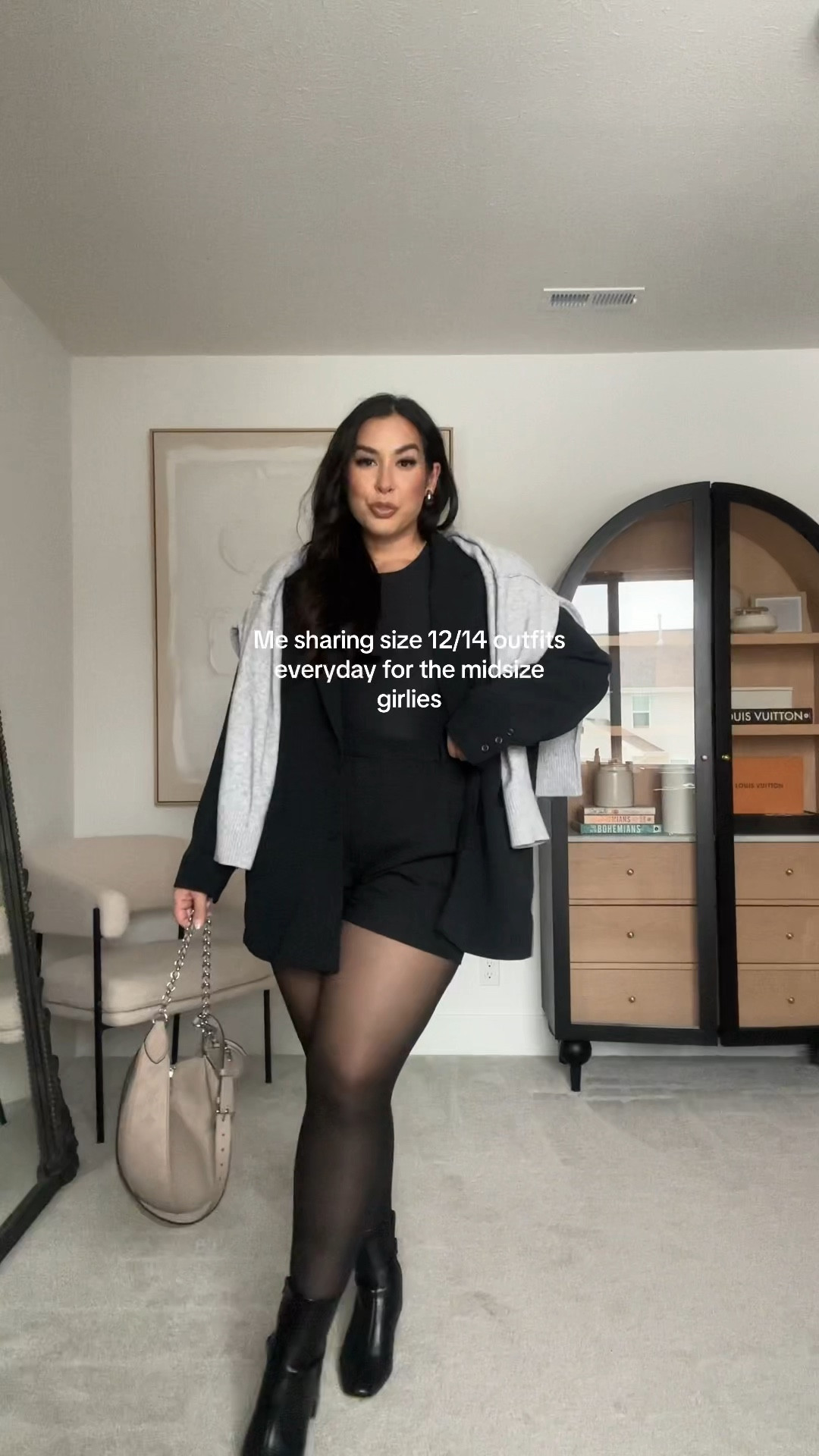 Love these trouser shorts styled with a bodysuit and oversized blazer! 

Size 14 style, midsize outfits, midsize fashion, outfit inspo, midsize fashion

#LTKMidsize #LTKSeasonal #LTKootd