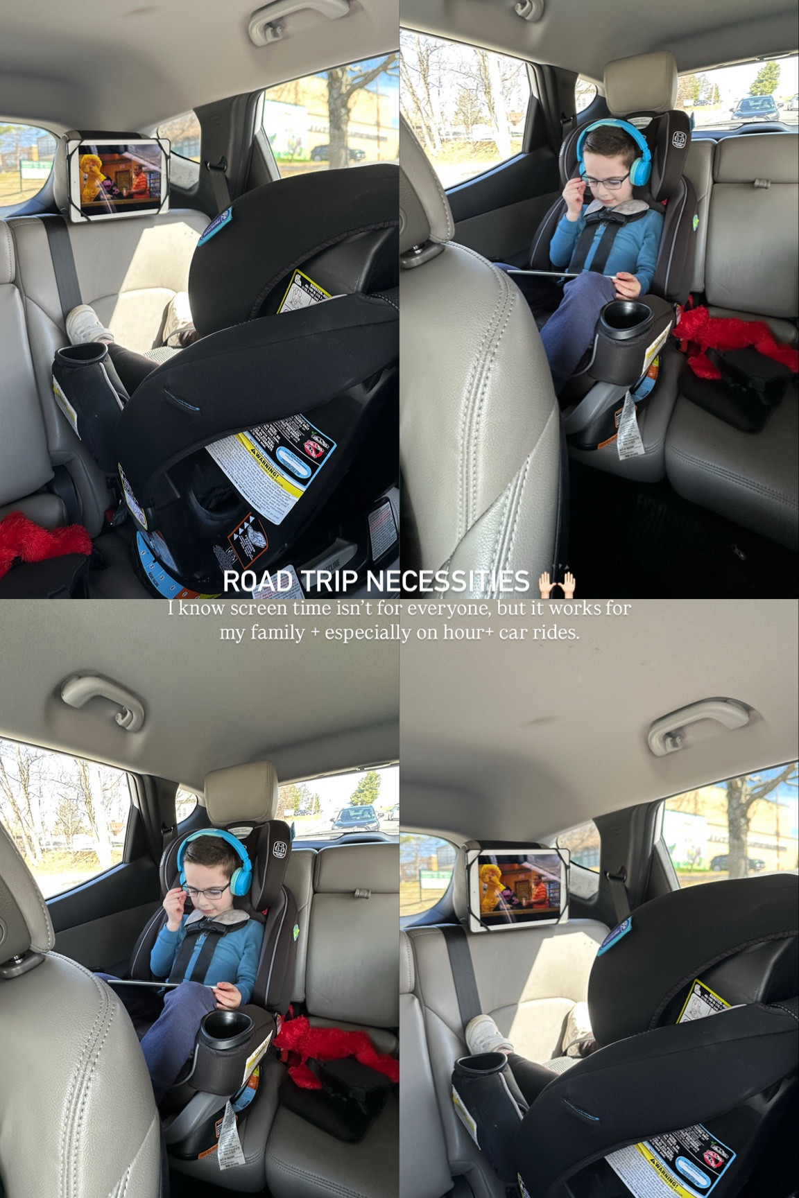 Road trip with kids necessities (+ all the snacks 🤪)