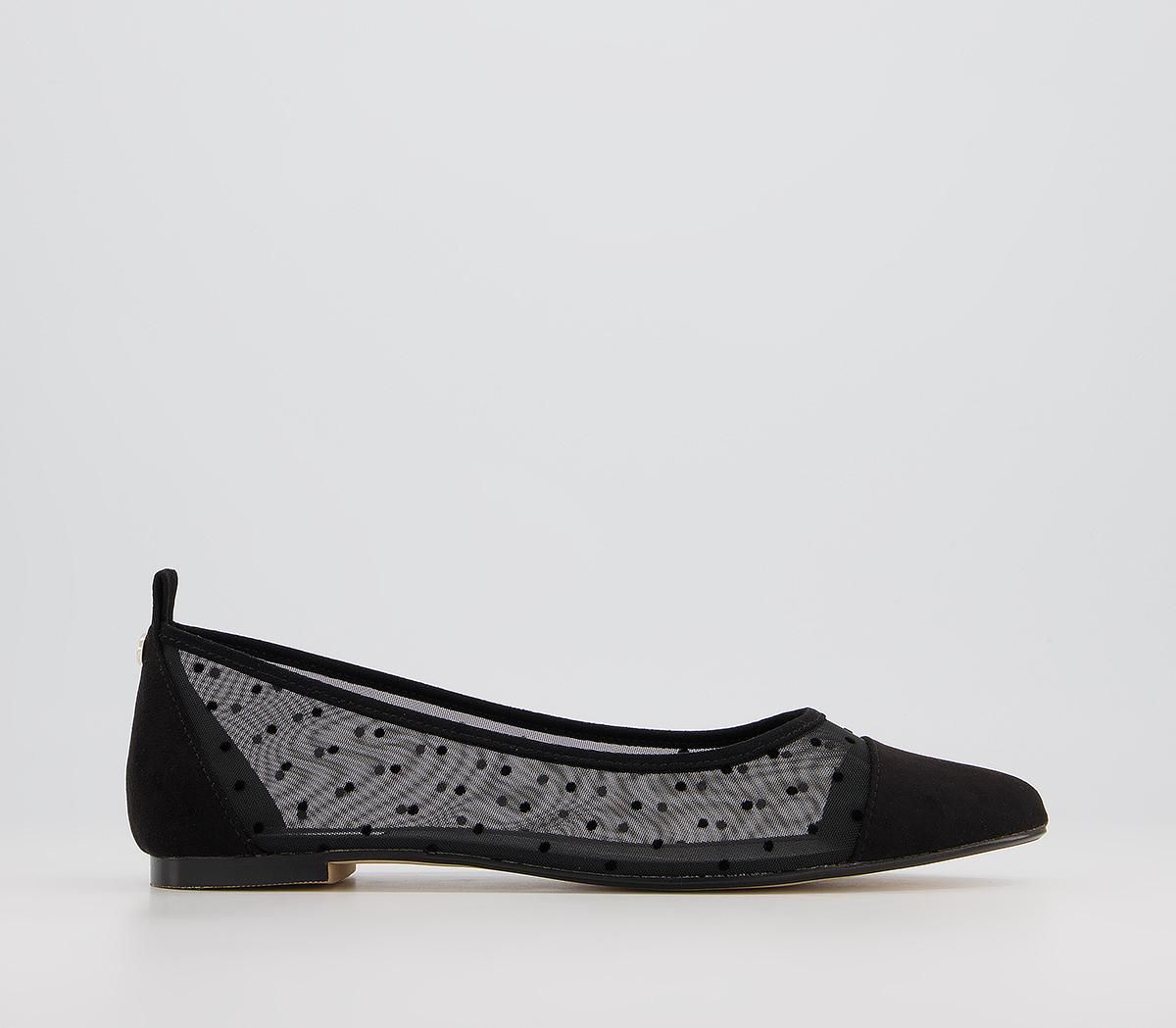 Office
								Feared Pointed Pumps
								Black | OFFICE London (UK)