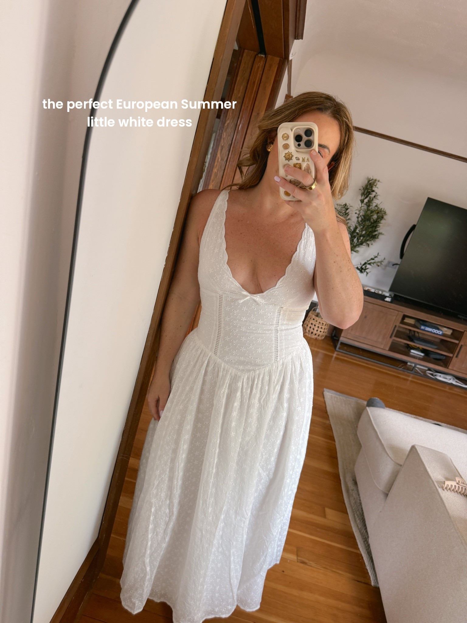 This is the perfect European Summer little white dress! 

European summer outfits, white sundress, size 8

#LTKSeasonal #LTKMidsize #LTKOver40