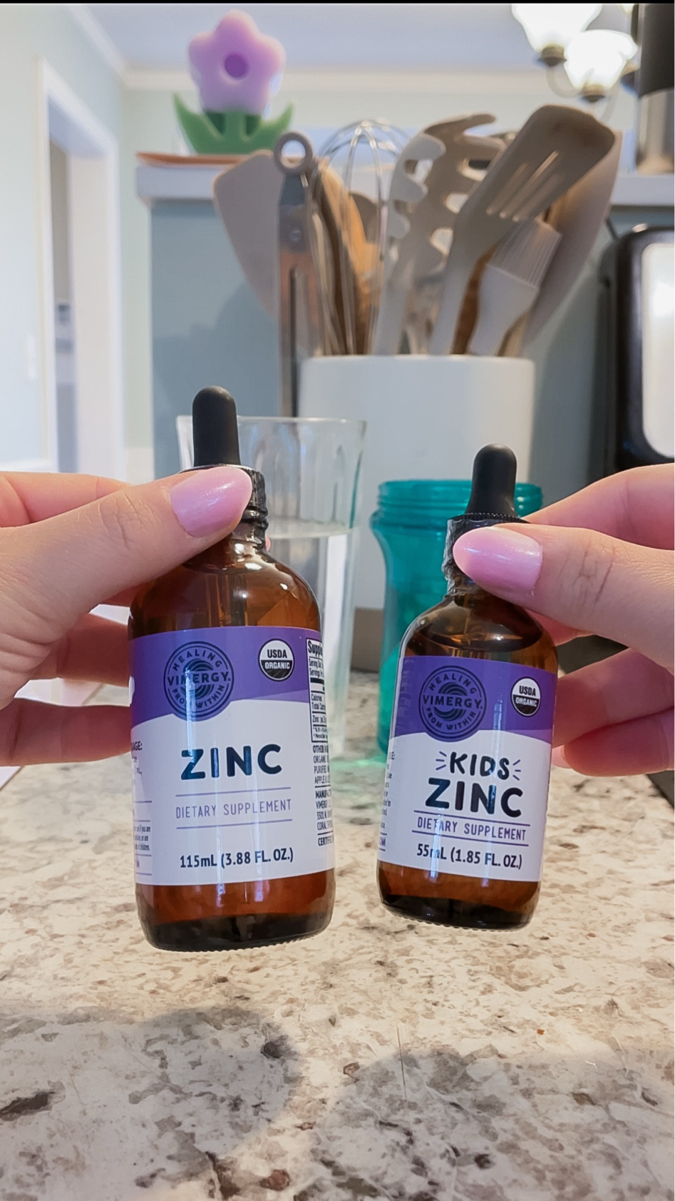 We love our liquid supplements from Vimergy! Including them in our morning routine has made our days much more balanced. 
•••
Liquid Supplements are the superior choice compared to tablets, capsules, and gummies due to things like faster absoprtion, convenience for all ages, and they're gentler on our stomachs. There's no unnecessary binders, fillers, alcohol, artificial flavors, or citric acid. I love that Vimergy supplements are Non-GMO, Kosher, Paleo Friendly, and gluten-free. 
•••
Right now, you can get FREE SHIPPING until October 31 with the code FREESHIPVIM 

Stock up on all your supplements to support your immune system all year long and try Vimergy today!


supplements
zinc
immune health



*These statements have not been evaluated by the Food and Drug Administration. This product is not intended to diagnose, treat, cure, or prevent any disease.*

#LTKFamily #LTKSaleAlert