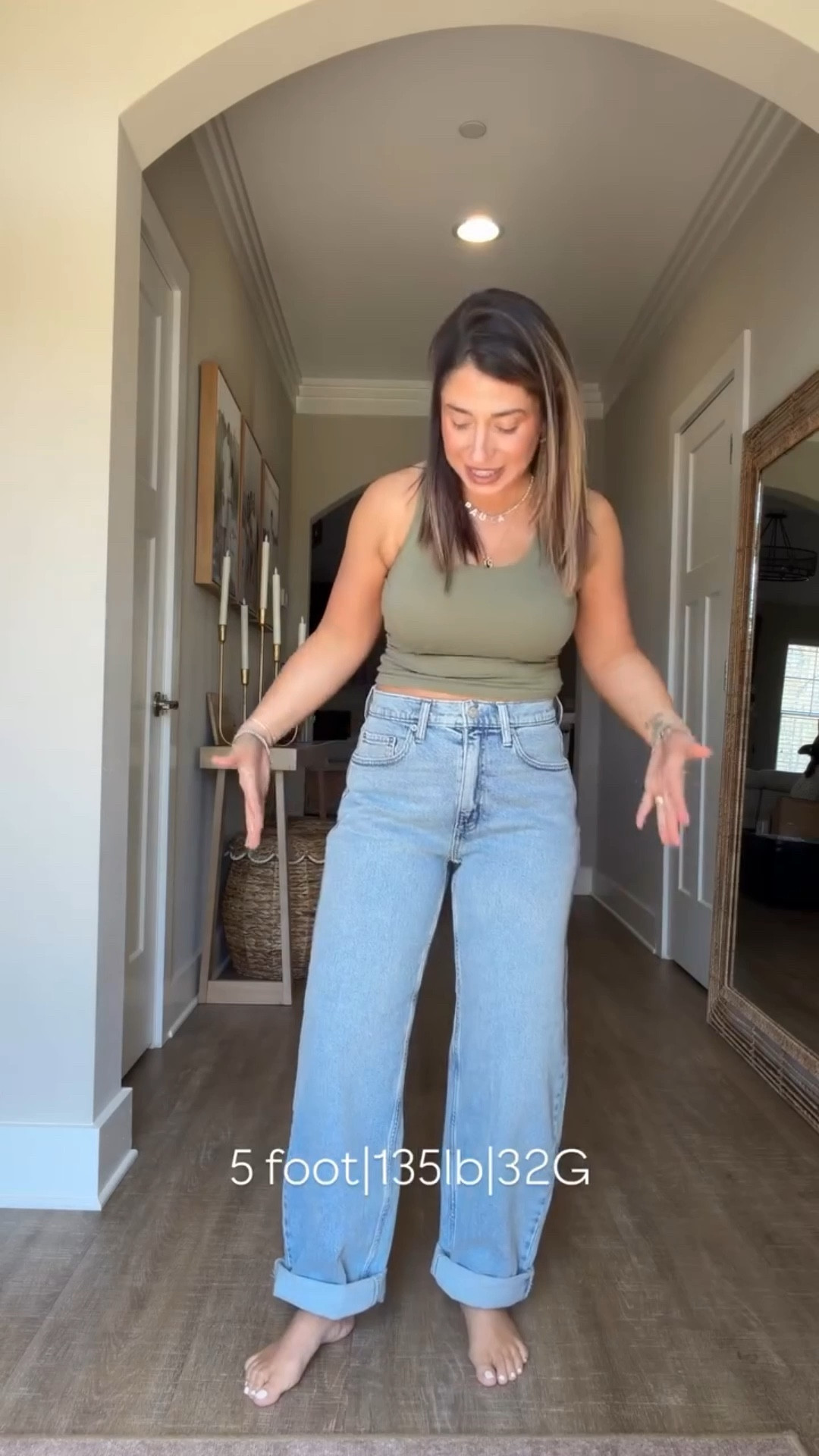 Amazon is not going anywhere with their amazing essential line jeans. When I tell you I am so impressed with all of the jeans in the line, I’m not kidding. This is the latest pair I’ve gotten and I am completely smitten. These will be a go-to this summer. They fit so well, are super comfy and soft and the price is 10/10. Short girls do not sleep on these. 
Short girl approved jean, petite friendly jeans, barely barrel leg jeans 

#LTKPetite #LTKSeasonal #LTKMidsize