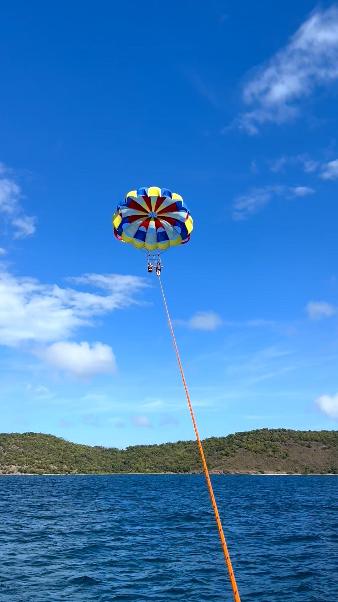 Parasailing in St. Thomas was amazing!! 

#LTKTravel #LTKdayinmylife