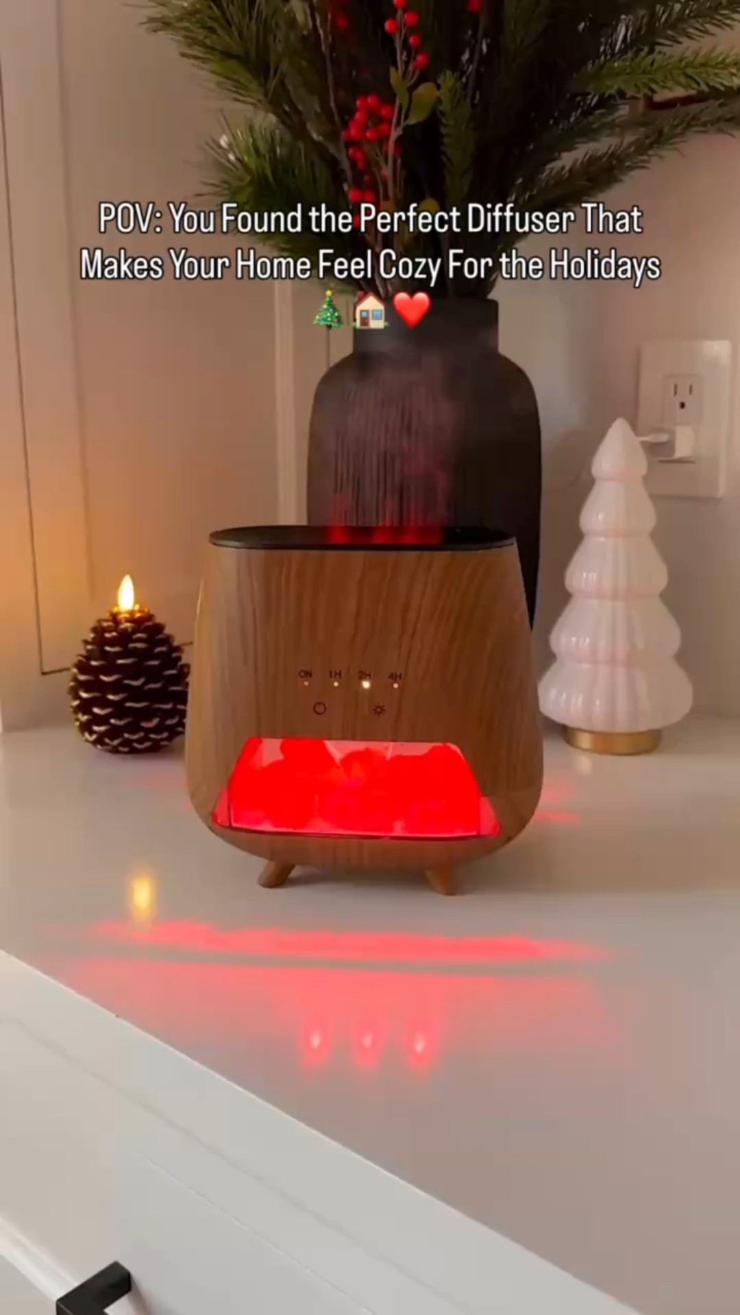 The coziest essential oils diffuser! 

#LTKGiftGuide #LTKHoliday #LTKHome