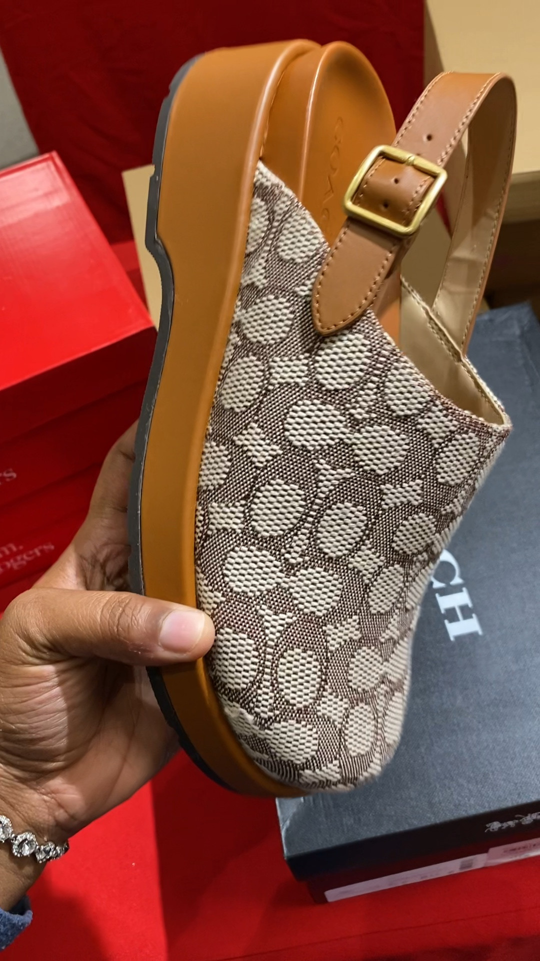 Coach clogs , 

#LTKdayinmylife #LTKHoliday #LTKGiftGuide