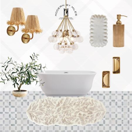 Recent faves bathroom version!

Tile is polished marble mosaic Manchester Plaid from Floor and Decor

#LTKFamily #LTKHome