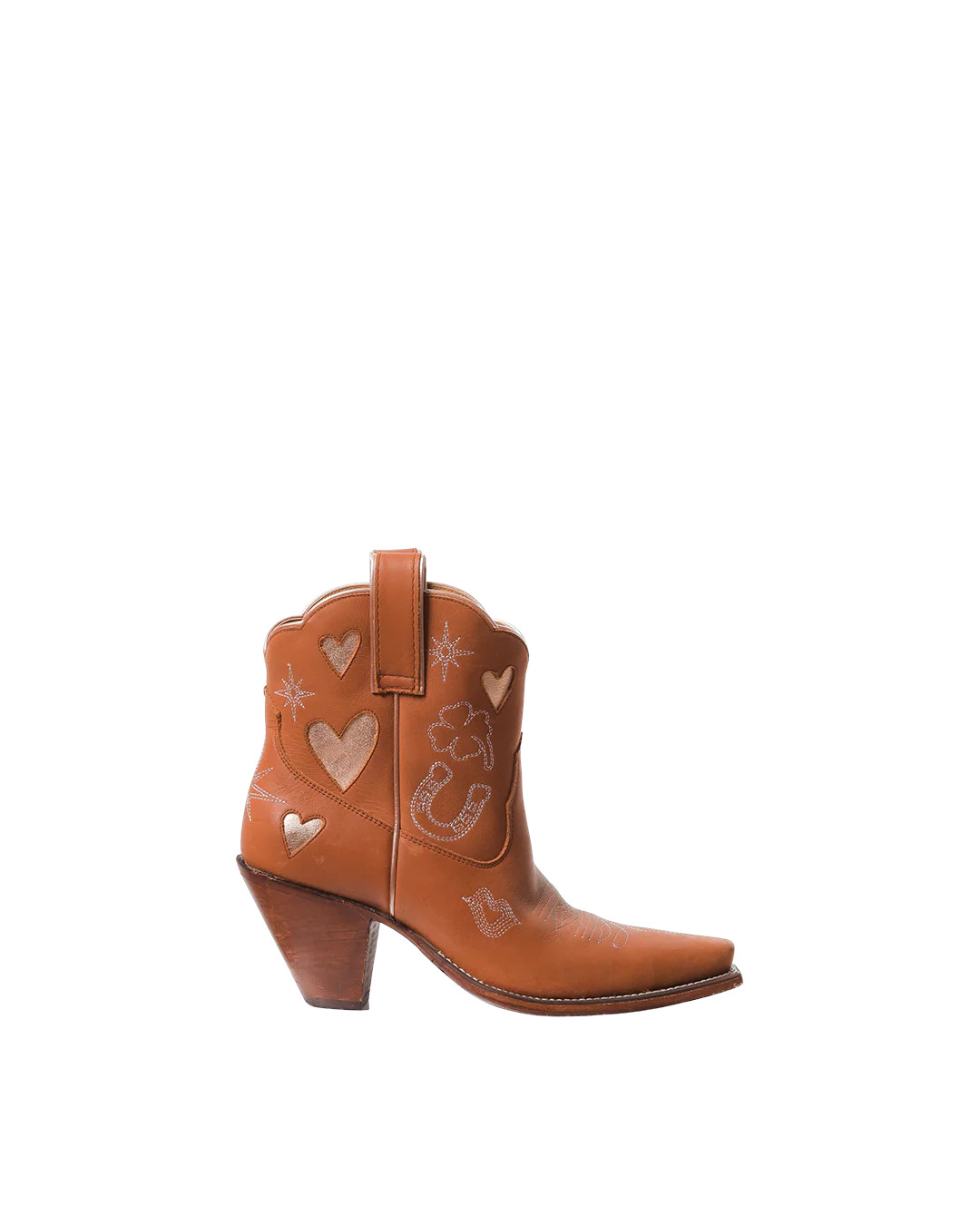 Lucky Bootie - Sierra/Rose Gold | Women's Cowboy Boots | Besita Boots | Besita Boots