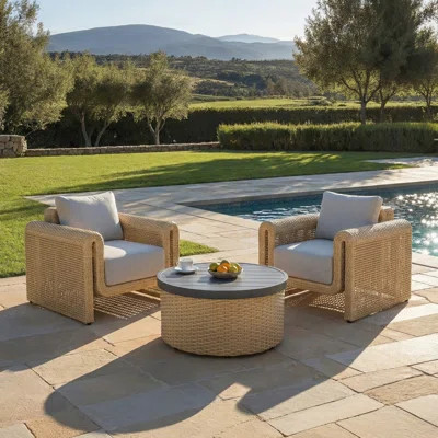 Adonia Patio Conversation Set | Wayfair North America