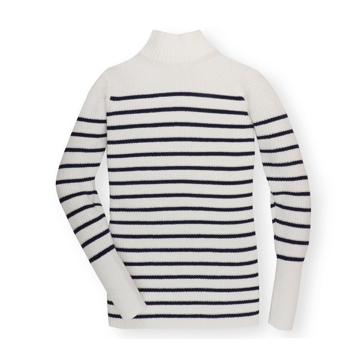 Hope & Henry Women's Long Sleeve Mock Neck Breton Sweater | Target