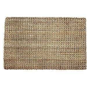 Irongate Classic Jute Solid Handwoven Reversible Ribbed Jute Area Rug, 3' X 5', Natural | Amazon (US)