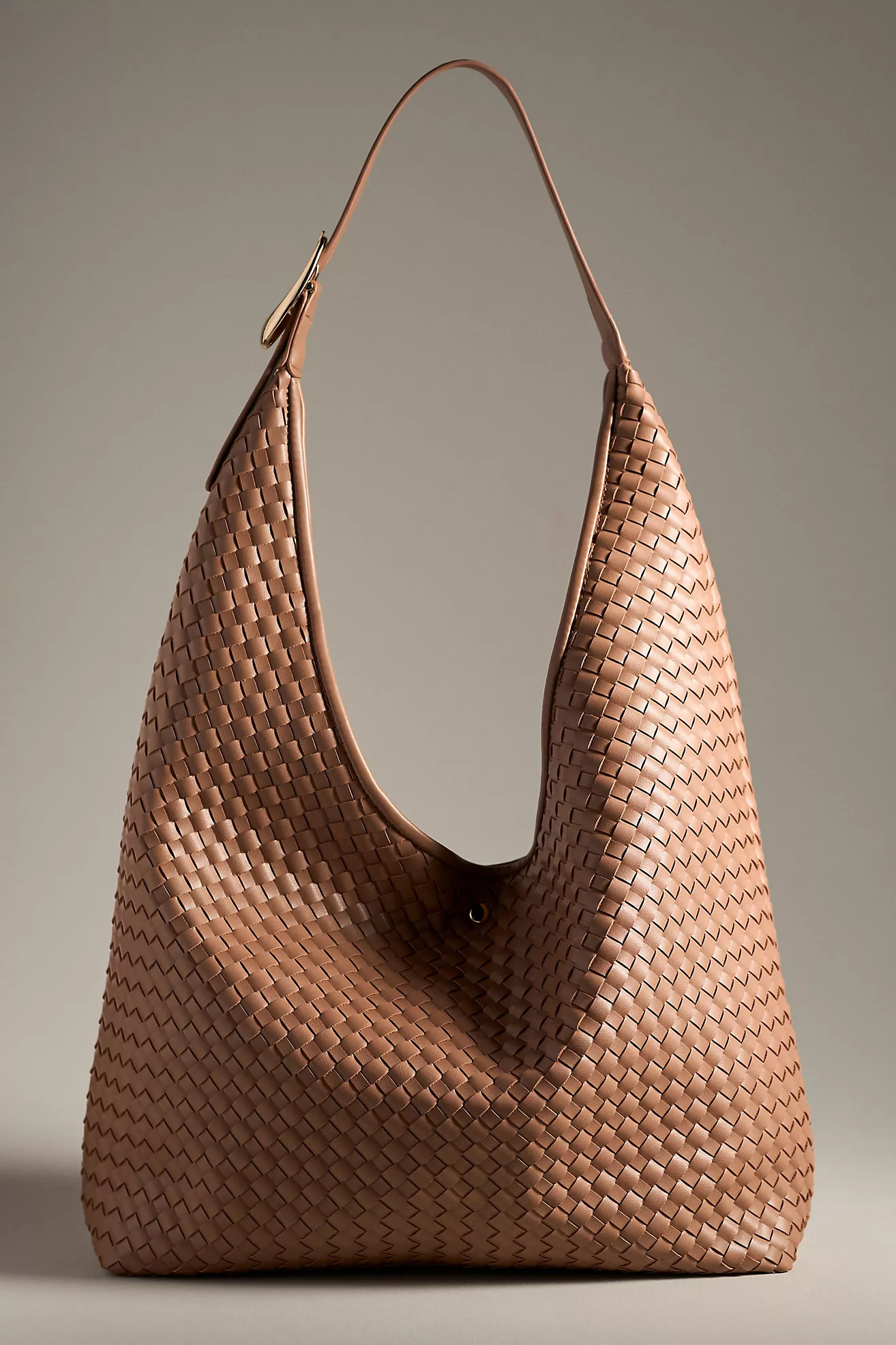 The Love Knot Slouchy Bag: Woven Buckle Edition | Anthropologie (US)